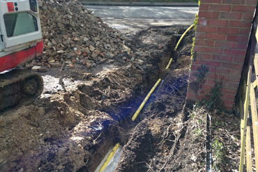 Gas Mains Install Project